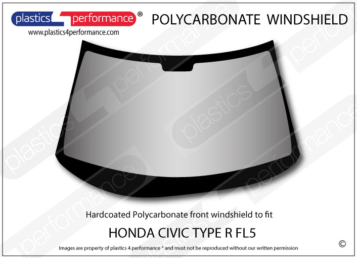 Carica immagine in Galleria Viewer, Vetri in Policarbonato per Honda Civic Type R FL5

