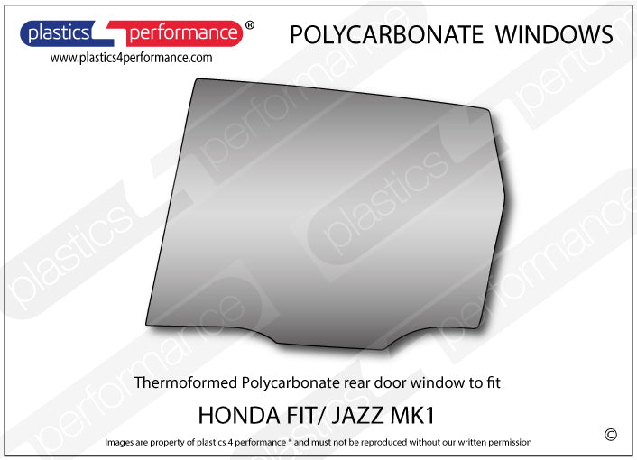 Vetri in Policarbonato per Honda Jazz GD / GE
