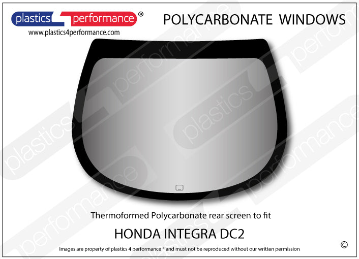 Vetri in Policarbonato per Honda Integra Type R DC2