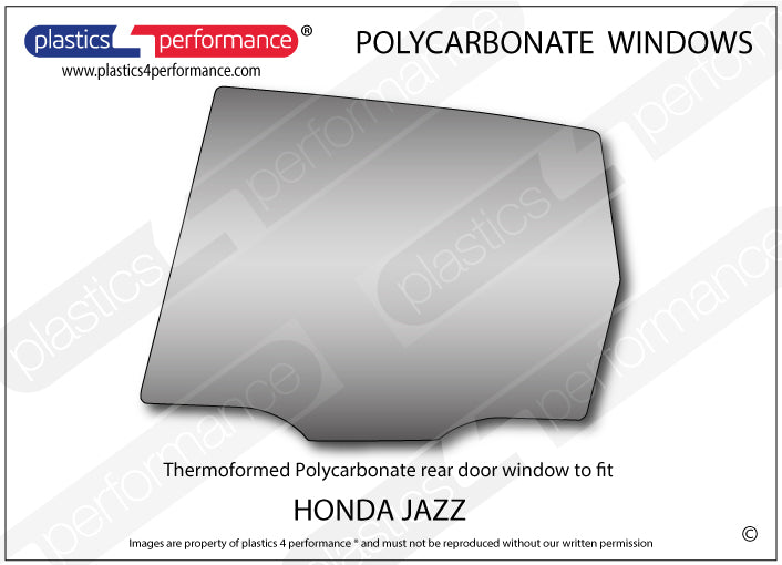 Vetri in Policarbonato per Honda Jazz GE / GG