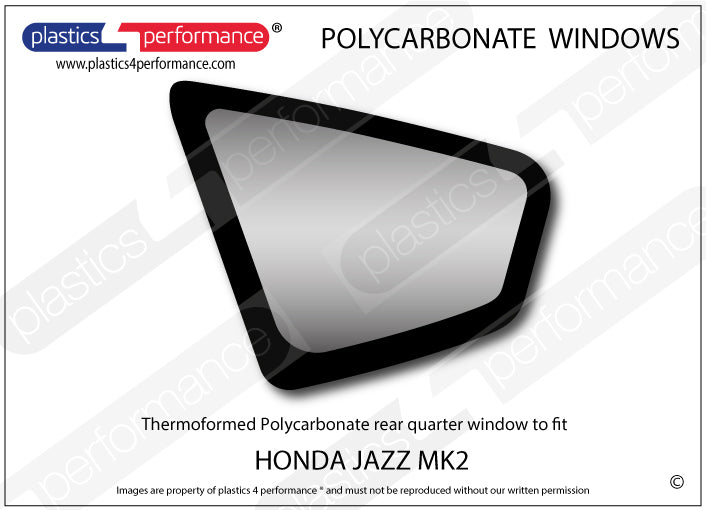 Vetri in Policarbonato per Honda Jazz GE / GG