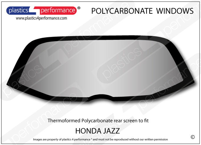 Carica immagine in Galleria Viewer, Vetri in Policarbonato per Honda Jazz GE / GG
