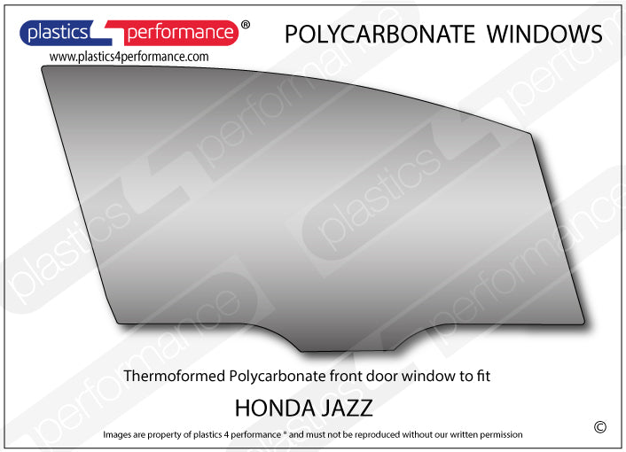 Carica immagine in Galleria Viewer, Vetri in Policarbonato per Honda Jazz GE / GG
