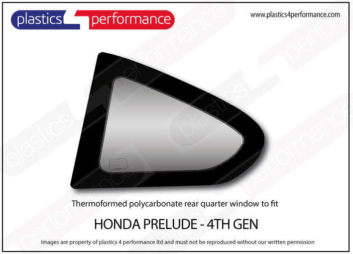Carica immagine in Galleria Viewer, Vetri in Policarbonato per Honda Prelude 4G
