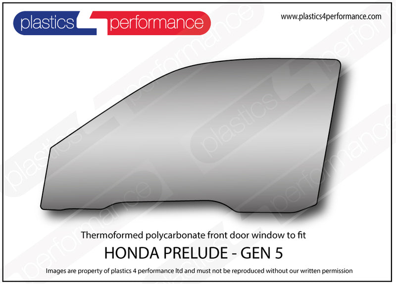 Carica immagine in Galleria Viewer, Vetri in Policarbonato per Honda Prelude 5G
