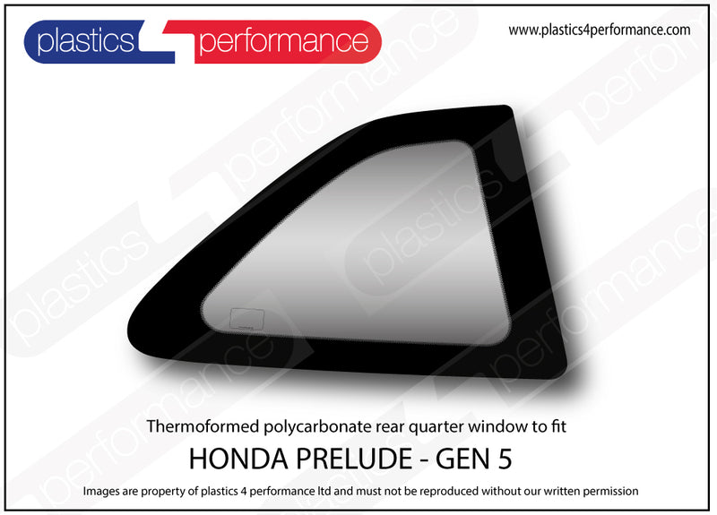 Carica immagine in Galleria Viewer, Vetri in Policarbonato per Honda Prelude 5G

