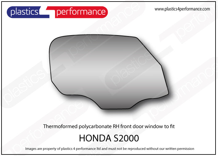 Carica immagine in Galleria Viewer, Vetri in Policarbonato per Honda S2000
