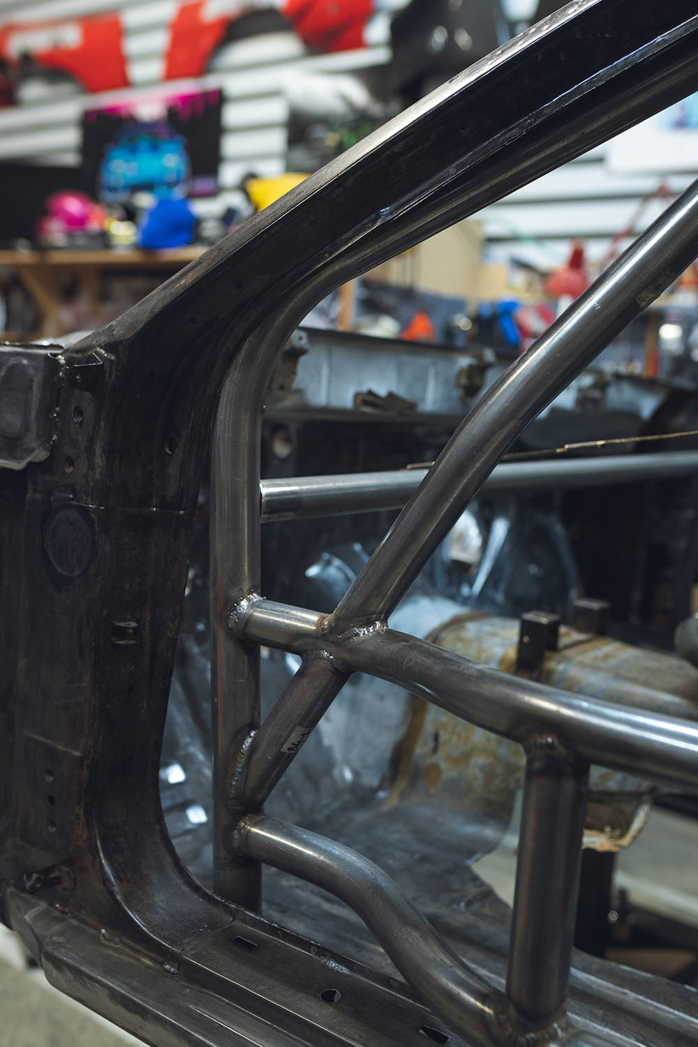 Roll Bar Multipunto da Saldare Cybul V4 Nascar per Nissan 200SX S13