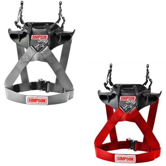 Hybrid Simpson Sport donna senza Quick Release rosso/silver