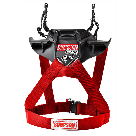 Hybrid Simpson Sport Quick Release rosso/silver