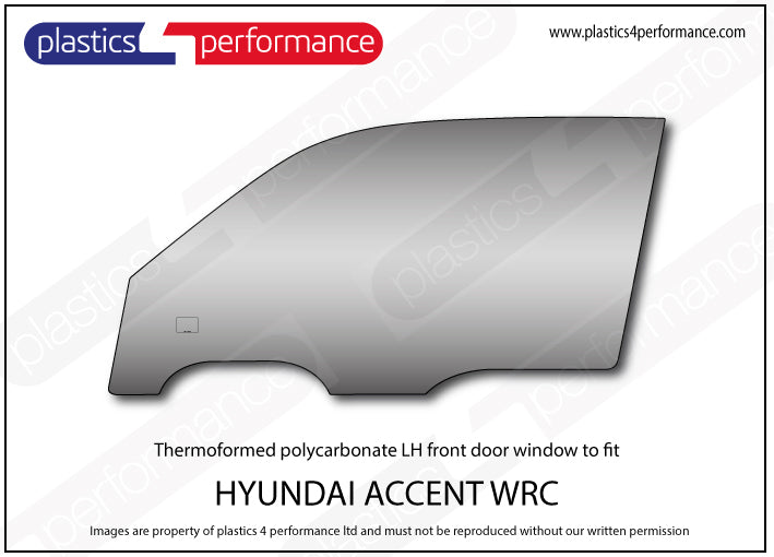 Vetri in Policarbonato per Hyundai Accent WRC