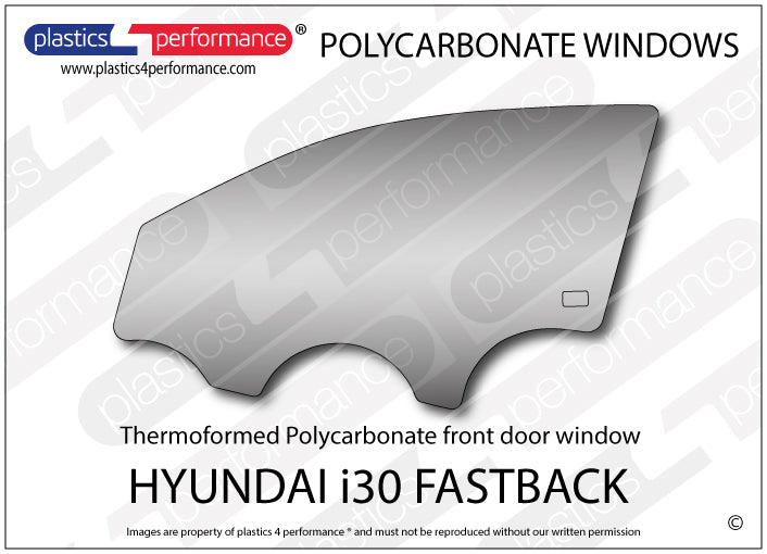 Vetri in Policarbonato per Hyundai i30 Fastback MK3 N Performance