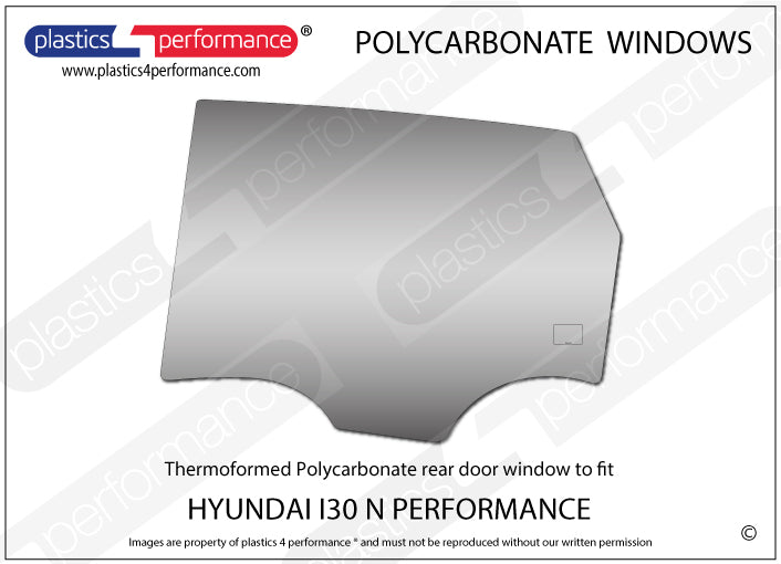 Carica immagine in Galleria Viewer, Vetri in Policarbonato per Hyundai i30 MK3 N Performance
