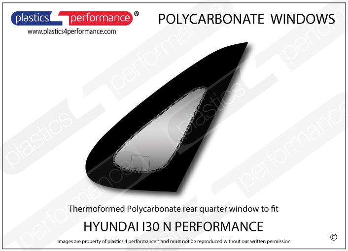 Carica immagine in Galleria Viewer, Vetri in Policarbonato per Hyundai i30 MK3 N Performance

