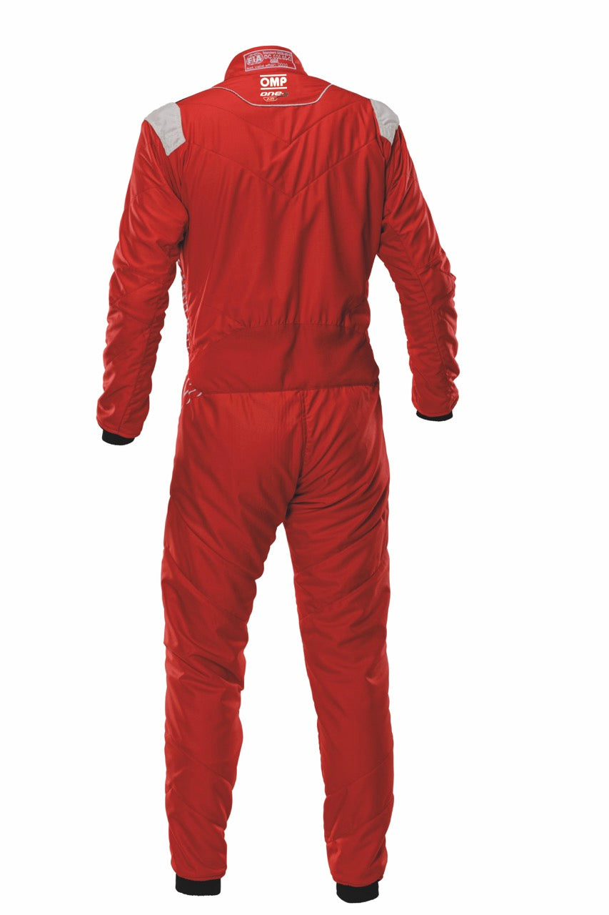 Tuta OMP ONE-S AIR Rosso / Bianco (FIA)