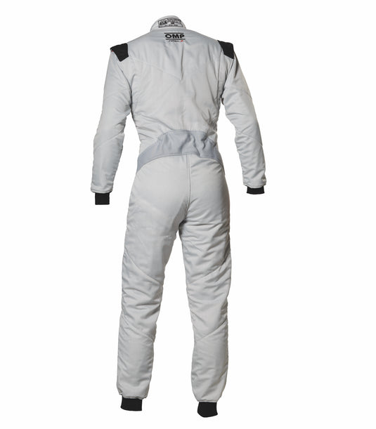 Tuta OMP First-S Grigio Argento (FIA 8856-2018)