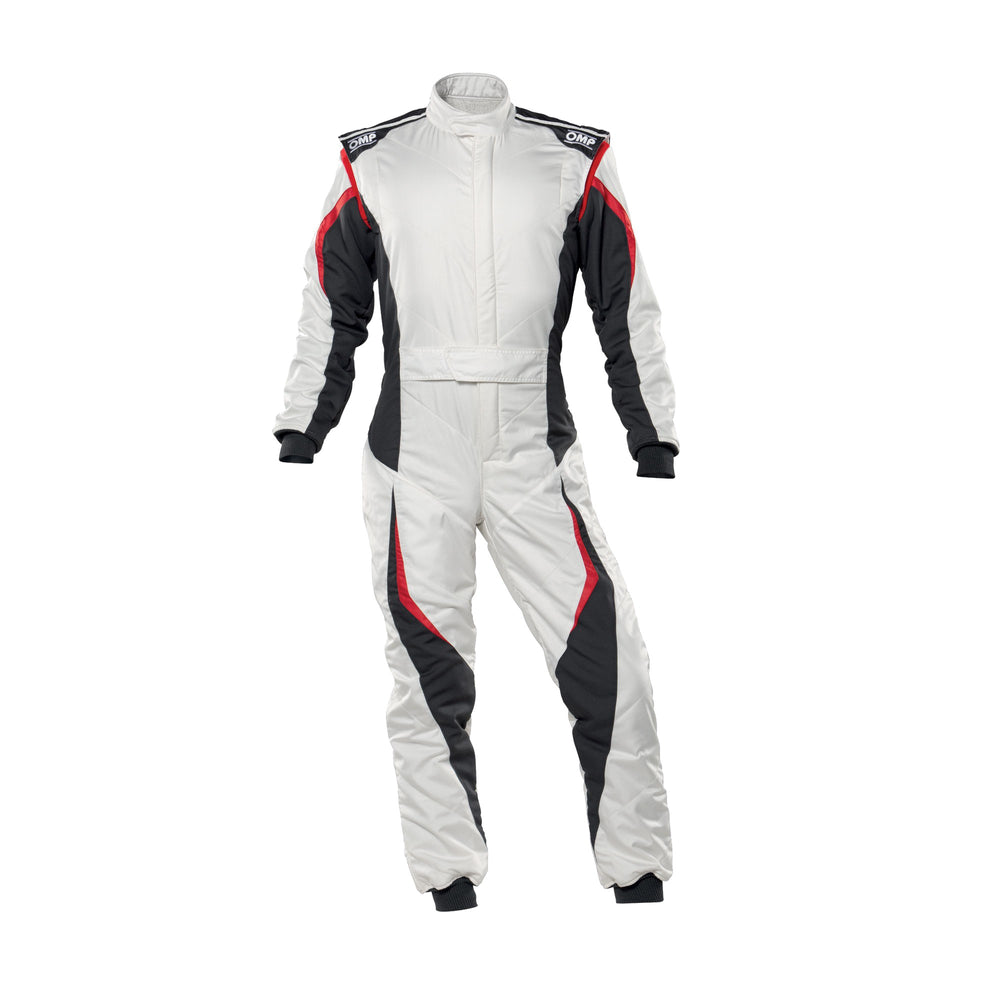 Tuta OMP Tecnica EVO Bianco / Antracite (FIA 8856-2018)