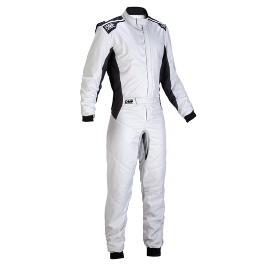 Tuta OMP ONE-S Grigio Argento (FIA 8856-2018)