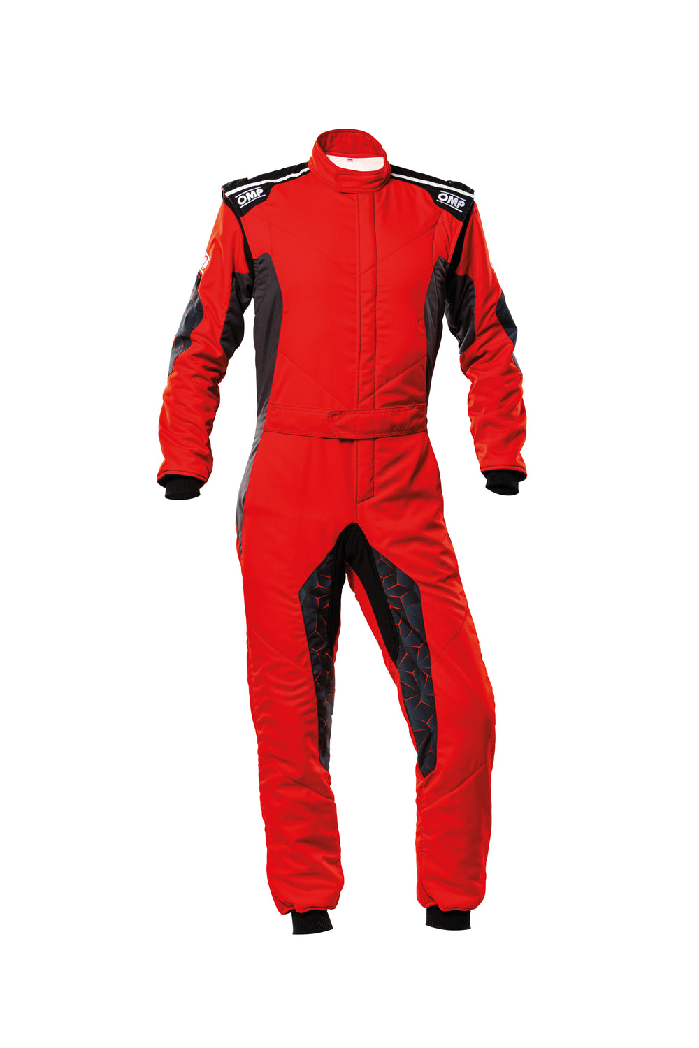 Tuta OMP Tecnica Hybrid Rosso / Nero (FIA 8856-2018)