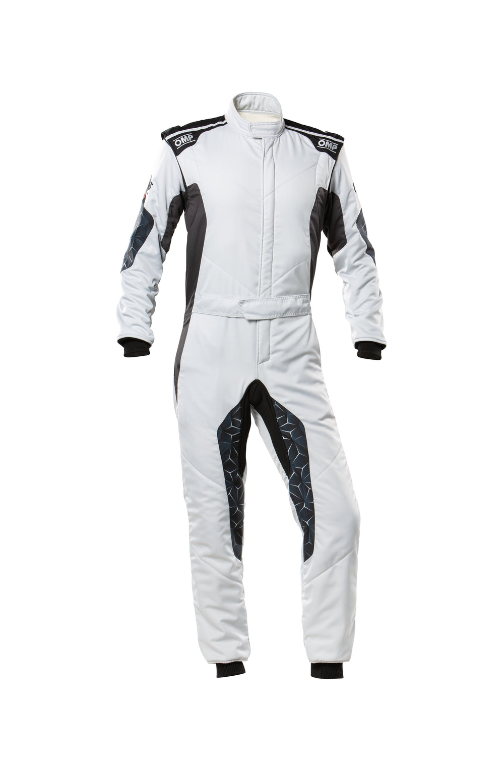 Tuta OMP Tecnica Hybrid Grigio / Nero (FIA 8856-2018)