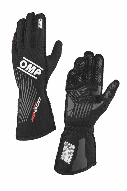 Guanti OMP ONE EVO FX Nero (FIA)