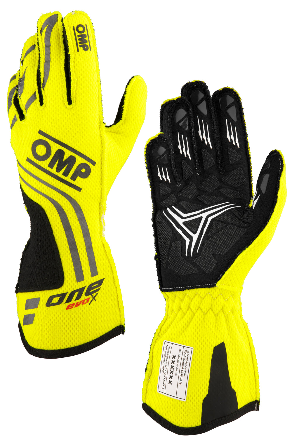 Guanti OMP ONE EVO-X Giallo Fluo
