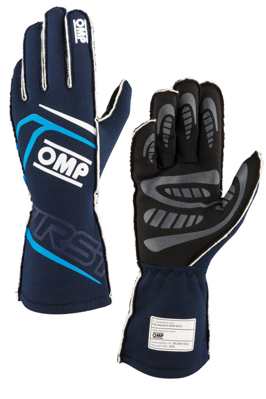 Guanti OMP First Blu Marine / Ciano