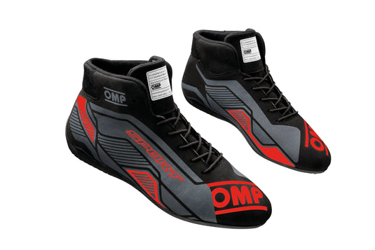 Scarpe OMP Sport - Nero / Rosso (FIA)