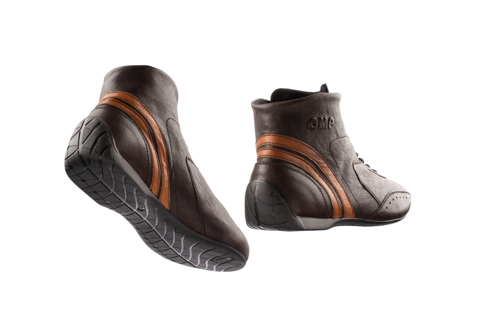 Scarpe OMP Carrera Low - Marrone Scuro (FIA)