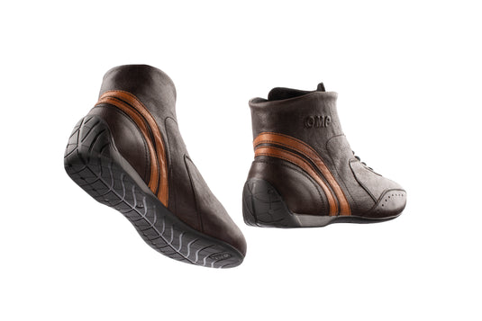 Scarpe OMP Carrera Low - Marrone Scuro (FIA)