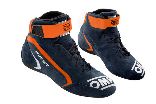 Scarpe OMP First - Blu Marine / Arancione (FIA)