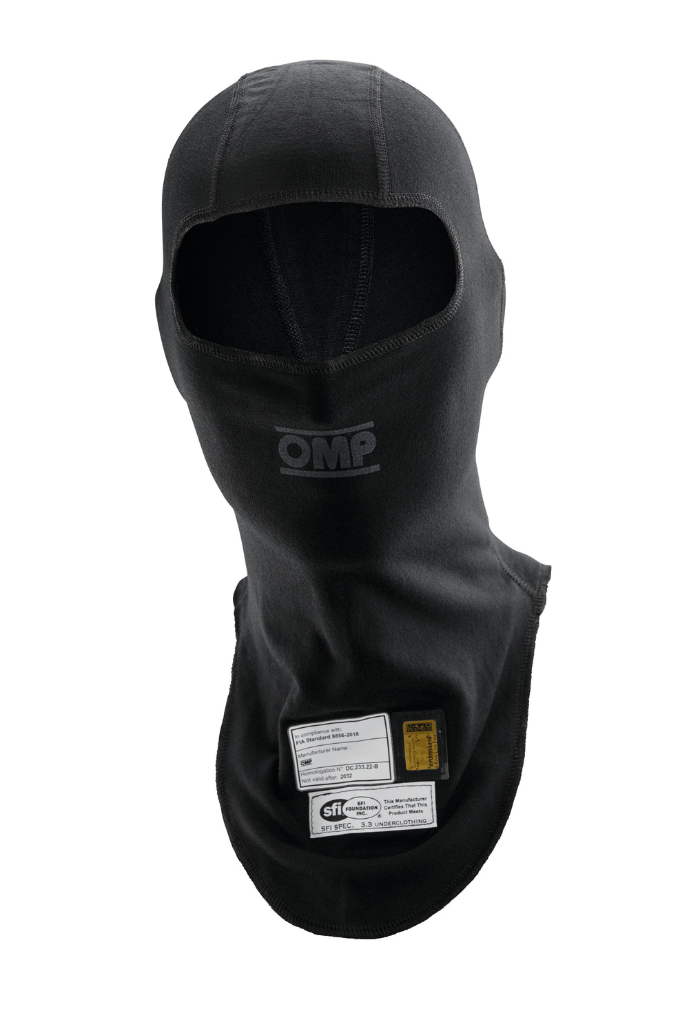 Sottocasco OMP ONE EVO - Nero (FIA)