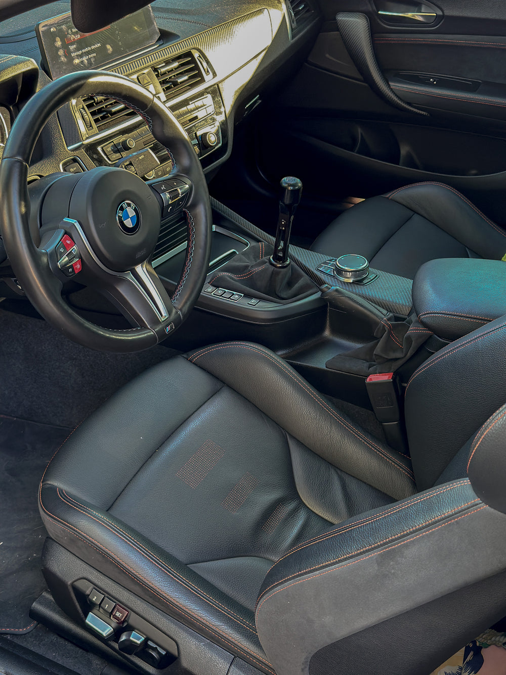 Short Shifter NP Parts V2 per BMW - Nero