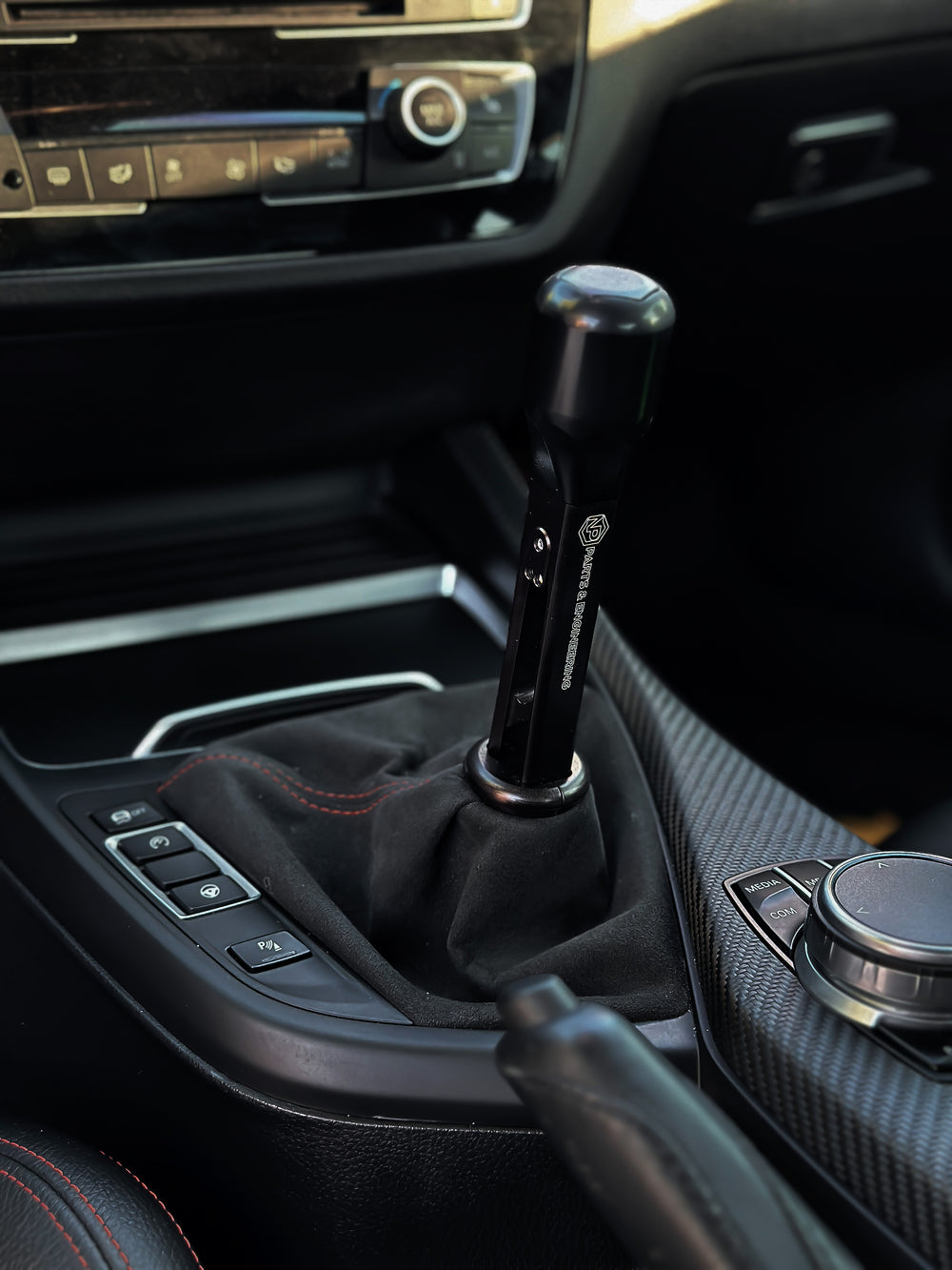 Short Shifter NP Parts V2 per BMW - Nero