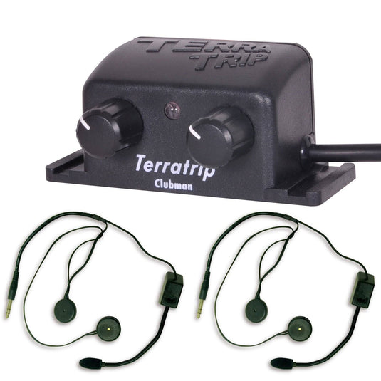 Kit interfono per 2 caschi jet + centralina Interfono TERRATRIP CLUBMAN