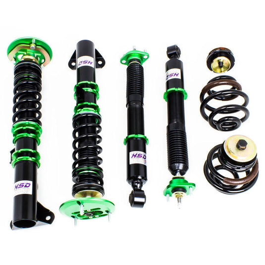 Assetto A Ghiera Coilover HSD monopro per Mitsubishi Evo X - molla standard (8 & 8 kgF/mm)