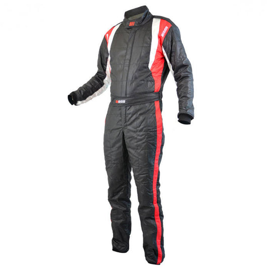 Tuta RRS SPEED FIA 8856-2018 - nero rosso