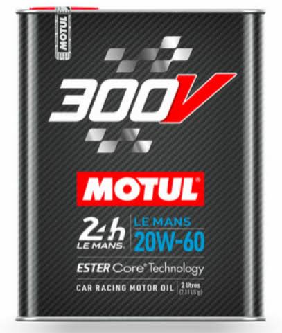 Nuovo Olio motore MOTUL 300V LE MANS 20W60 - 2 litri