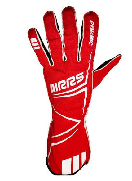 Guanti pilota RRS DYNAMIC 2 FIA 8856-2018 - rosso