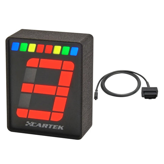 Indicatore di cambio digitale Cartek + shift light (OBD2)