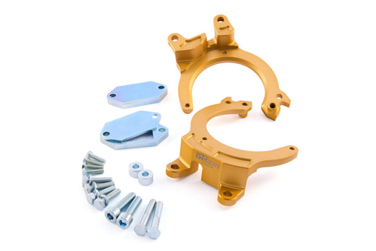 Kit Staffe Doppia Pinza Posteriore IRP Imbullonate per BMW Serie 3 E9X