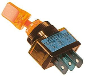 Interruttore Luminoso Arancione