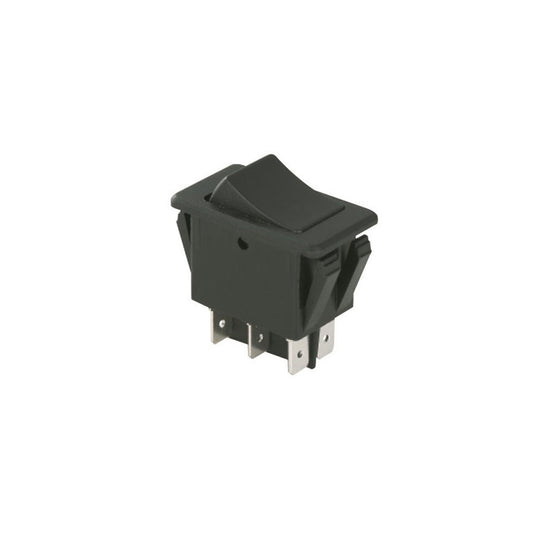 Interrutore a levetta nero plastico