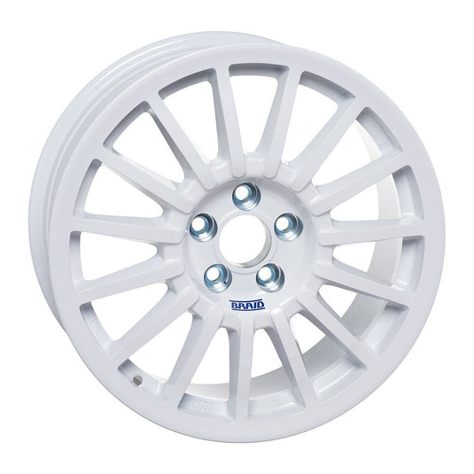 Jante BRAID Winrace A 6.5X16 Citroen C2 R2 MAX Blanc