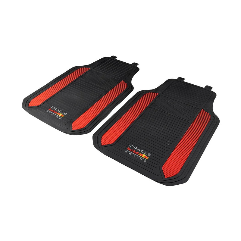 Carica immagine in Galleria Viewer, Set 2 tappetini in PVC nero/rosso Oracle Red Bull Racing
