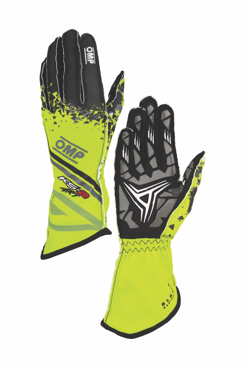 Guanti Kart OMP KS-2 ART Giallo