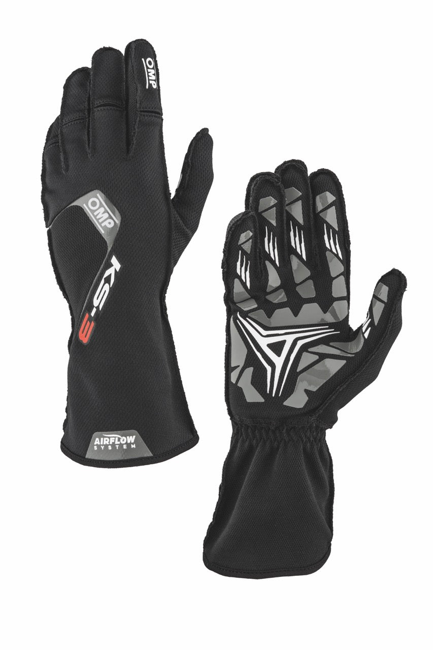 Guanti Kart OMP KS-3 Nero