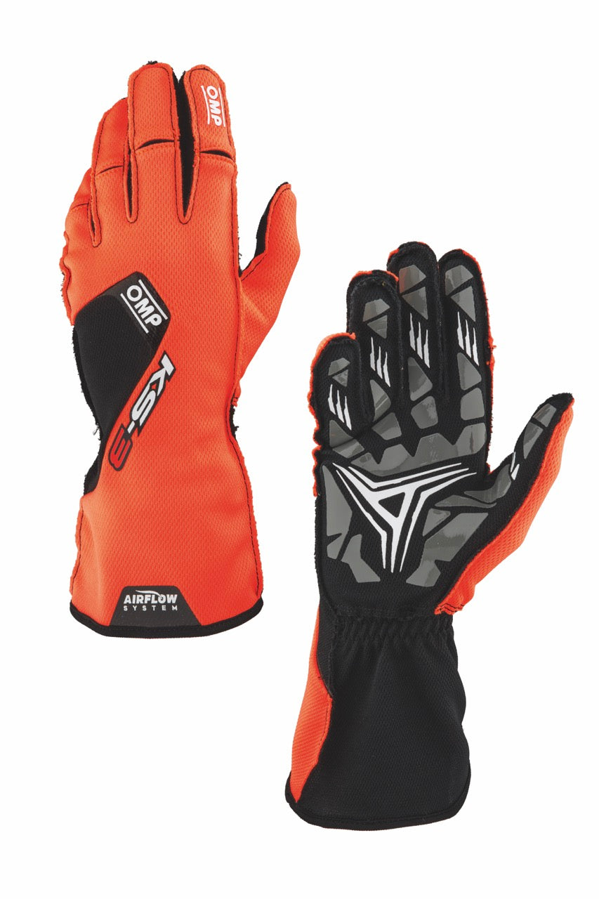 Guanti Kart OMP KS-3 Arancione / Nero