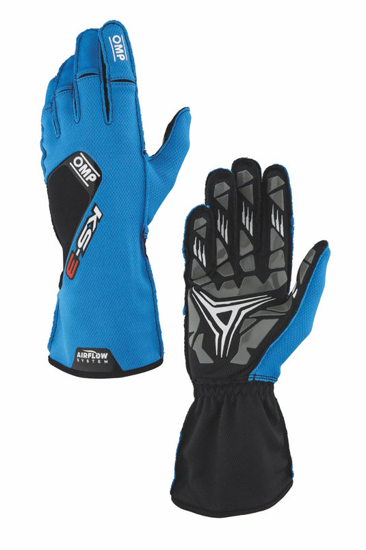 Guanti Kart OMP KS-3 Blu / Nero