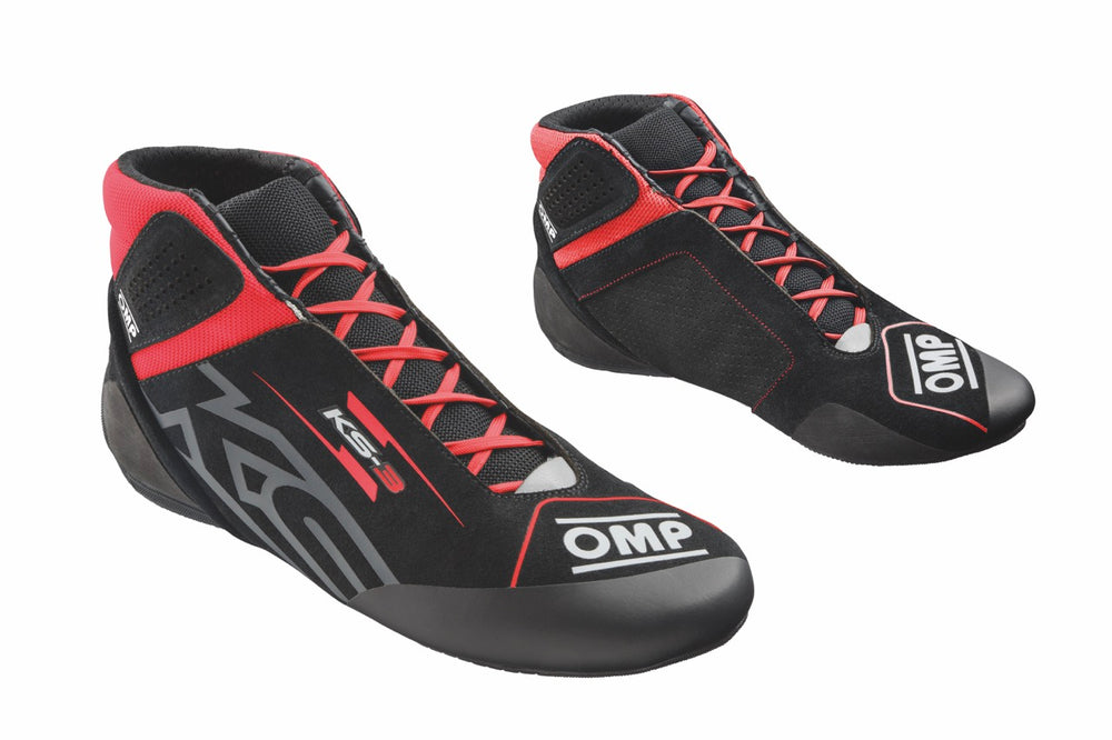 Scarpe Kart Bambino OMP KS-3 Nero / Rosso